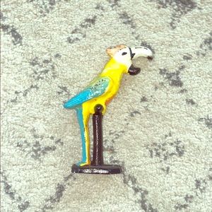 Blue Macaw Iron Bottle opener